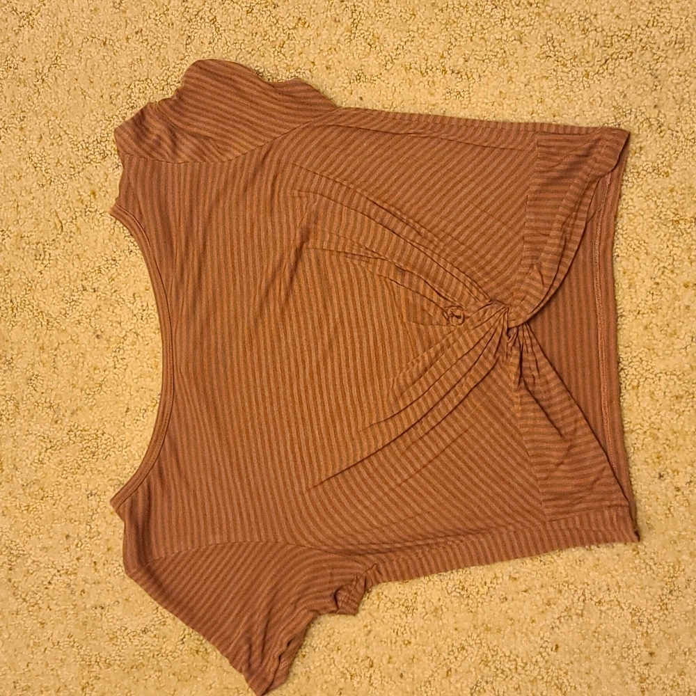 Striped Crop Top